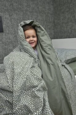 Meyco Cheetah/Uni Dekbedovertrek Peuter - Forest Green - 120x150cm -Babyproducten 800x1200 290