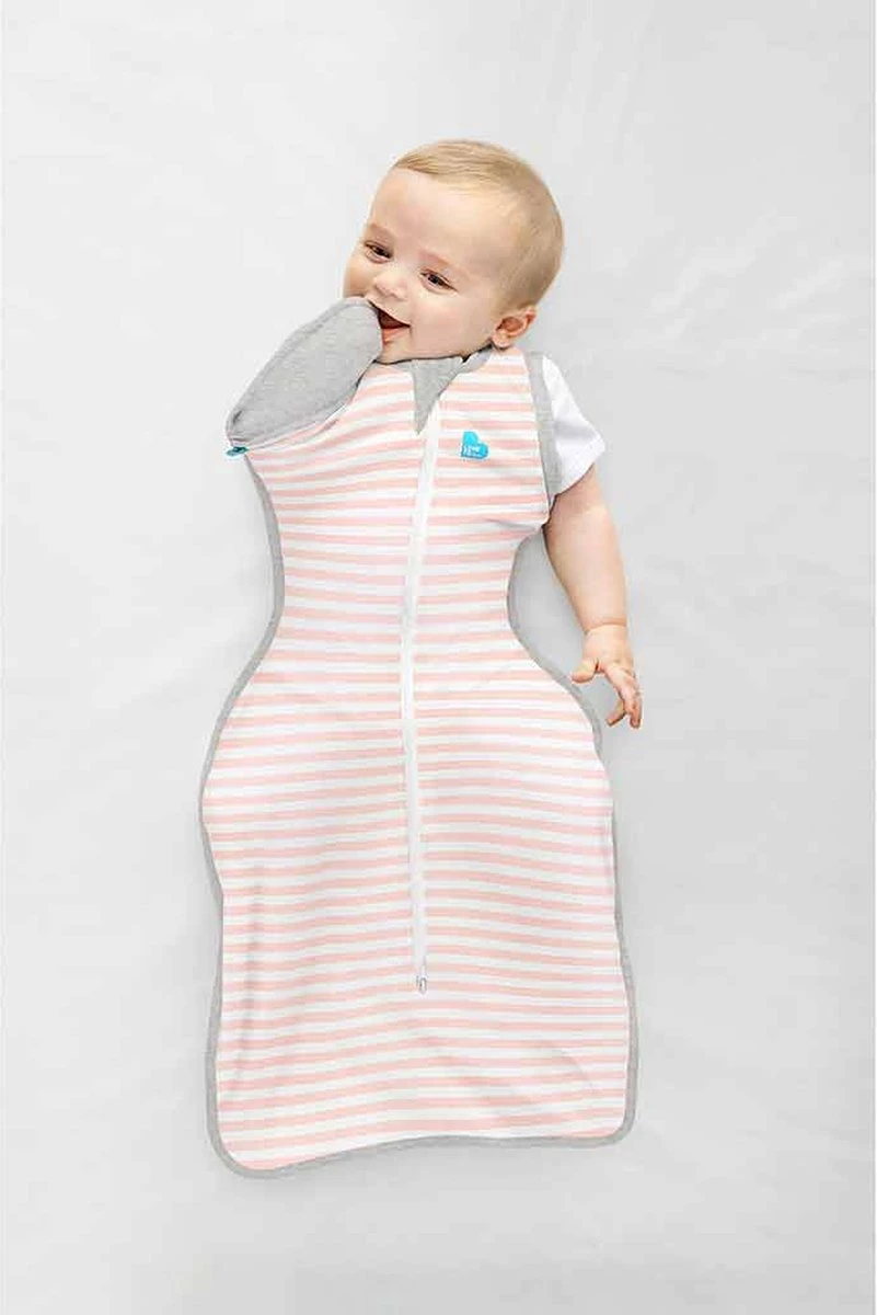 Love To Dream™ Babyslaapzak Swaddle Up™ - Inbakeren Afbouwen - Baby 6-9 Maanden - 8.5-11 Kg - All Season - Oud Roze 4 Love To Dream™ Babyslaapzak Swaddle Up™ - Inbakeren Afbouwen - Baby 6-9 Maanden - 8.5-11 Kg - All Season - Oud Roze - Afbeelding 2