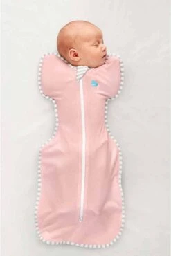 Love To Dream™ Babyslaapzak Swaddle Up™ - Inbakeren - Baby 0-3 Maanden - 3.5-6 Kg - All Season - Oud Roze -Babyproducten 802x1200 12