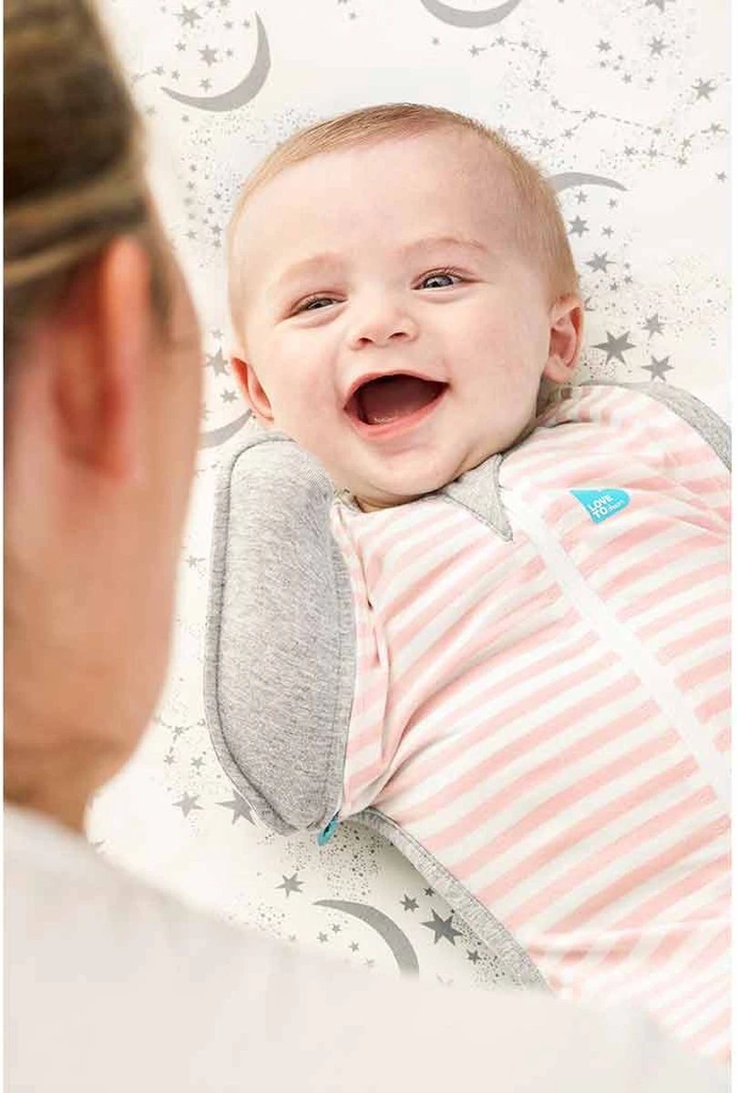 Love To Dream™ Babyslaapzak Swaddle Up™ - Inbakeren Afbouwen - Baby 6-9 Maanden - 8.5-11 Kg - All Season - Oud Roze 5 Love To Dream™ Babyslaapzak Swaddle Up™ - Inbakeren Afbouwen - Baby 6-9 Maanden - 8.5-11 Kg - All Season - Oud Roze - Afbeelding 3