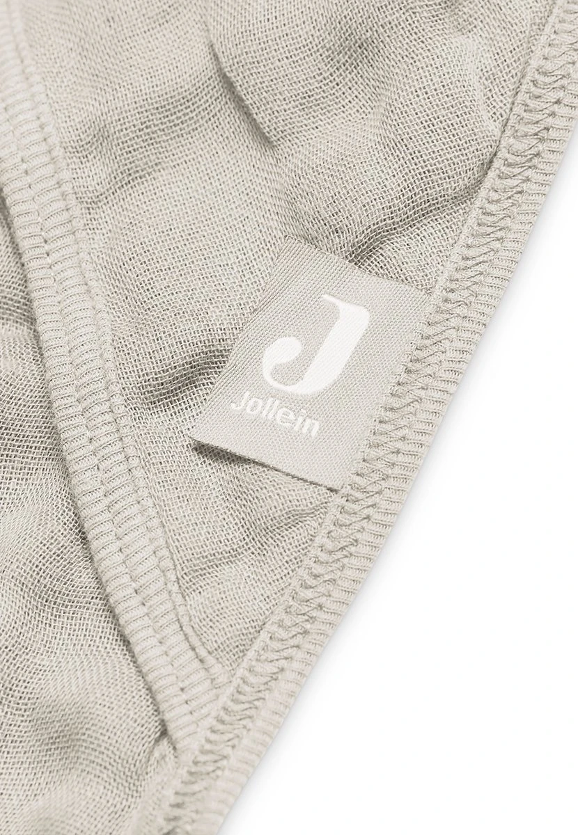 Jollein Badcape Wrinkled 75x75cm - Nougat 5 Jollein Badcape Wrinkled 75x75cm - Nougat - Afbeelding 3