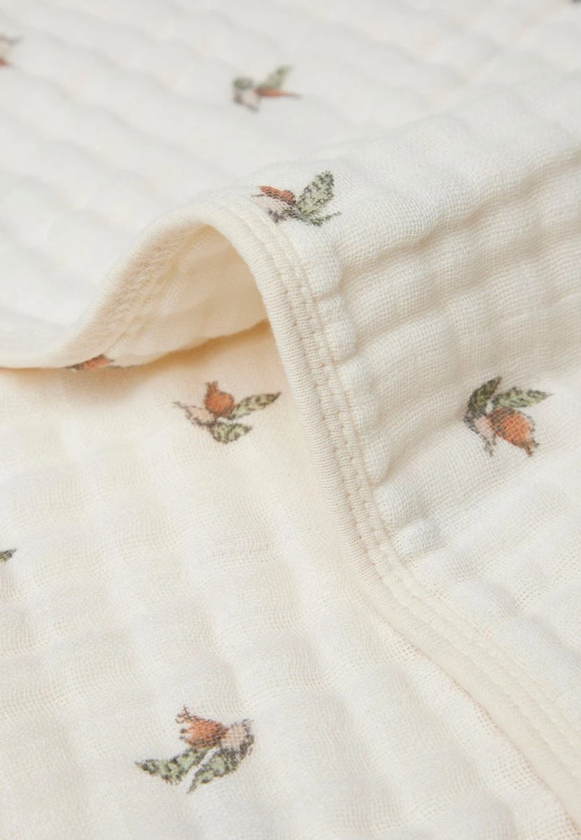 Jollein Deken Hydrofiel Wieg 75x100cm Rosehip 14 Jollein Deken Hydrofiel Wieg 75x100cm Rosehip - Afbeelding 12