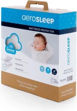 AeroSleep® Matrasbeschermer- Bed - 120 X 60 Cm -Babyproducten 830x1200 51