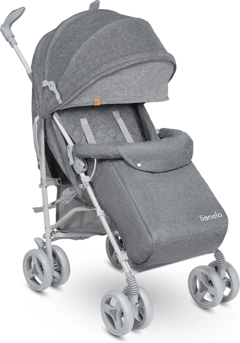 Lionelo Irma - Buggy - Wandelwagen- Lichte 7kg - Tot 15 Kg - Geveerde Wielen - 360° - Tot 5 Jaar - Opbergmand - Verstelbare Handgreep - Snel Inklapsysteem - Compact Formaat 12 Lionelo Irma - Buggy - Wandelwagen- Lichte 7kg - Tot 15 Kg - Geveerde Wielen - 360° - Tot 5 Jaar - Opbergmand - Verstelbare Handgreep - Snel Inklapsysteem - Compact Formaat - Afbeelding 10