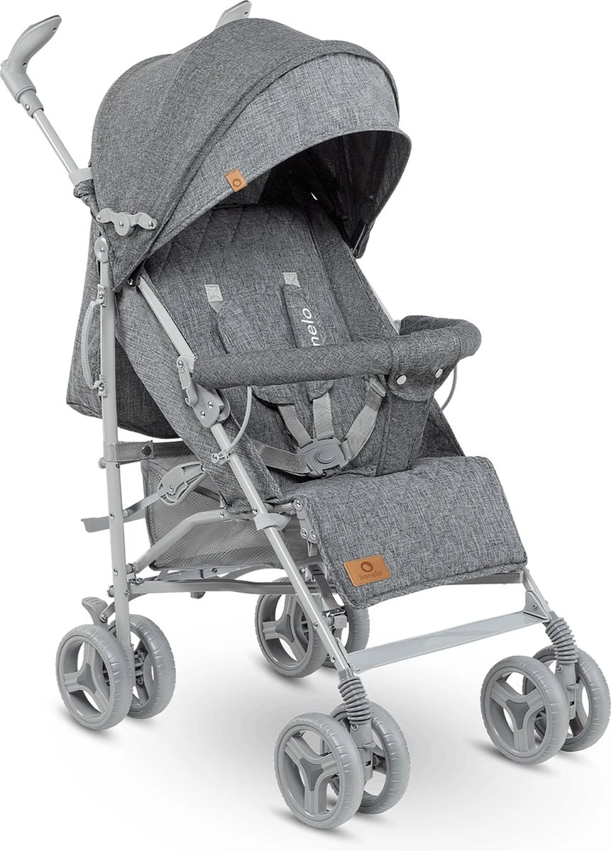 Lionelo Irma - Buggy - Wandelwagen- Lichte 7kg - Tot 15 Kg - Geveerde Wielen - 360° - Tot 5 Jaar - Opbergmand - Verstelbare Handgreep - Snel Inklapsysteem - Compact Formaat 10 Lionelo Irma - Buggy - Wandelwagen- Lichte 7kg - Tot 15 Kg - Geveerde Wielen - 360° - Tot 5 Jaar - Opbergmand - Verstelbare Handgreep - Snel Inklapsysteem - Compact Formaat - Afbeelding 8