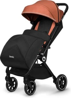 Lionelo Buggy Cloe - Kinderwagen Premium + - Tot 22 Kg - Verstelbare Rugleuning - 5-punts Veiligheidsgordels - Grote Zwenkwielen - Klamboe - Bekerhouder - Lichtgewicht - Compact - Waterdicht -Babyproducten 868x1200 1