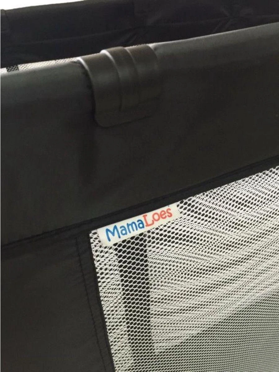 Ding Campingbedje - Zwart - 120x60 Cm - Reisbedje Inclusief Bodemmatrasje 14 Ding Campingbedje - Zwart - 120x60 Cm - Reisbedje Inclusief Bodemmatrasje - Afbeelding 12