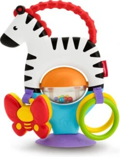 Fisher Price - Activity Zebra - Rammelaar - Speeltje En Bijtring - Grijpspeelgoed -Babyproducten 911x1200 2