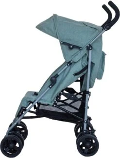 Prénatal Buggy Nijntje - Kinderwagen Met Boodschappenmand - Inklapbare Plooibuggy - Makkelijk Verstelbare Wandelwagen - Groen -Babyproducten 913x1200