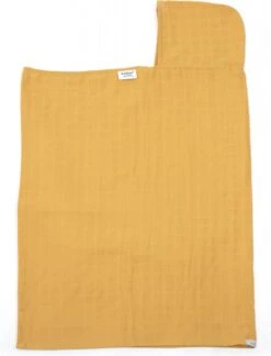 KipKep Blenker Hydrofiele Badcape - Maat 100x70cm - Little Bees Geel -Babyproducten 914x1200