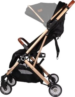Ding Vivo Wandelwagen - Zwart/Rose - Inklapbare Buggy - Inclusief Boodschappenmandje En Zonnekap 18 Ding Vivo Wandelwagen - Zwart/Rose - Inklapbare Buggy - Inclusief Boodschappenmandje En Zonnekap -Babyproducten 920x1200 1