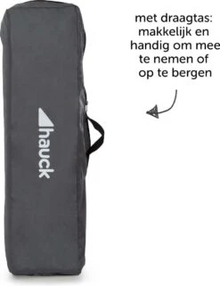 Hauck Dream N Play Plus Campingbedje Set - Met Matras En Muggennet - Grijs -Babyproducten 922x1200