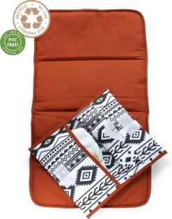 KipKep Napper Combi Verschoningsset - Uit Gerecyclede Materialen - Etnic Spice -Babyproducten 944x1200 1