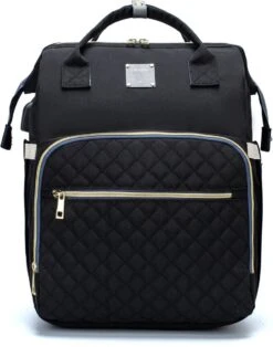 Luiertas - Multifuctioneel Luiertas 3 In 1 - Met Babybedje - Met Verschoningsmatje - Zwart - Met Usb - Met Verdikt Matras 23 Luiertas - Multifuctioneel Luiertas 3 In 1 - Met Babybedje - Met Verschoningsmatje - Zwart - Met Usb - Met Verdikt Matras -Babyproducten 944x1200 2