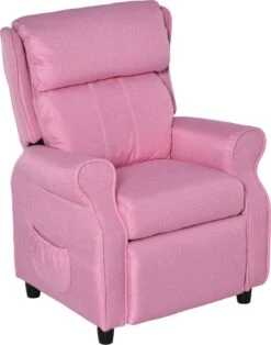 HOMCOM Kinderfauteuil Kinderbank Verstelbare Slaapbank Mete Voetensteun 310-052 -Babyproducten 945x1200 4