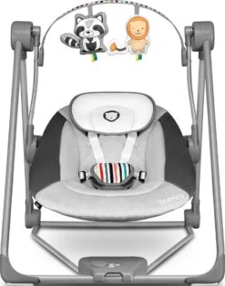LIONELO Otto - Wipstoel - Tot 9 Kg - Speelgoed - 5 Schommelsnelheden -Babyproducten 945x1200 5