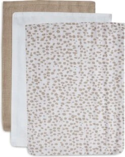 Jollein Baby Washandje Hydrofiel Dotted - 3 Stuks