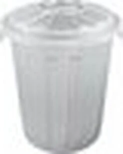 AFVALBAK ROND M/D MAXI BIN 36X42 - 23 L GRIJS OK KEEEPER 10213 -Babyproducten 960x1200 2