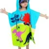 JAXY Badcape Baby - Badcape - Baby Badjas - Omslagdoek - Omslagdoek - Baby Handdoek Met Capuchon - Strandhanddoek - Badponcho - Poncho Handdoek - Microfiber - 60x90cm - Dino -Babyproducten 961x1200 2