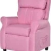 HOMCOM Kinderfauteuil Kinderbank Verstelbare Slaapbank Mete Voetensteun 310-052 -Babyproducten 965x1200 2
