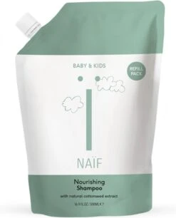 Naïf Voedende Shampoo – Navulverpakking - Baby En Kids - 500ml - Met Natuurlijke Ingrediënten -Babyproducten 968x1200 3