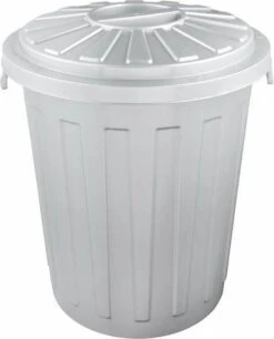 AFVALBAK ROND M/D MAXI BIN 36X42 - 23 L GRIJS OK KEEEPER 10213 -Babyproducten 968x1200 4