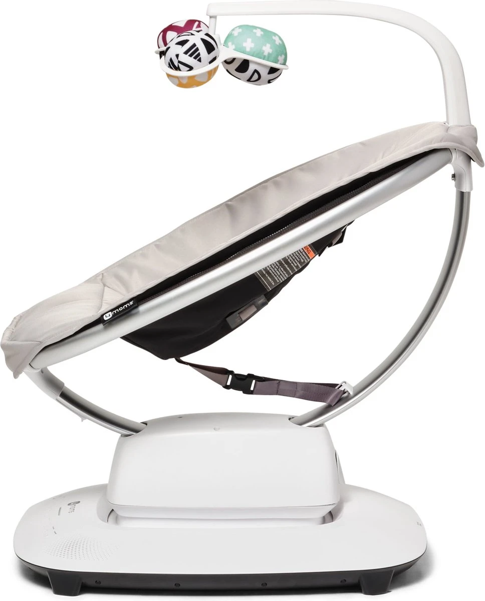 4moms MamaRoo 5 Classic Grey | Beweegt Zoals Jij, Bedienen Met Je Smartphone, WiFi Smart Home Integratie Via Amazon Alexa En Google Home 4 4moms MamaRoo 5 Classic Grey | Beweegt Zoals Jij, Bedienen Met Je Smartphone, WiFi Smart Home Integratie Via Amazon Alexa En Google Home - Afbeelding 2