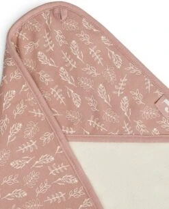 Jollein Badcape Meadow 75x75cm - Rosewood -Babyproducten 972x1200 8