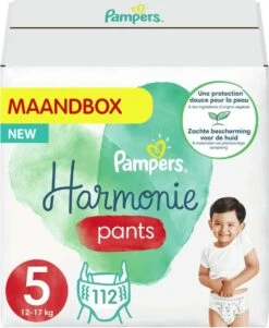 Pampers® Pampers Harmonie Pants Maat 5 (12kg-17kg) - Mega Pack 2 X 56 Luierbroekjes -Babyproducten 985x1200 2