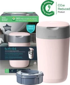 Tommee Tippee Twist & Click Tub Pink -Babyproducten 997x1200 3